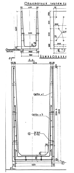 Лоток междупутный МПЛ-1,5
