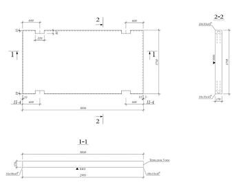 Плита дорожная 2П30.18-30 ТУ-23.16.12-012-28756656-2020