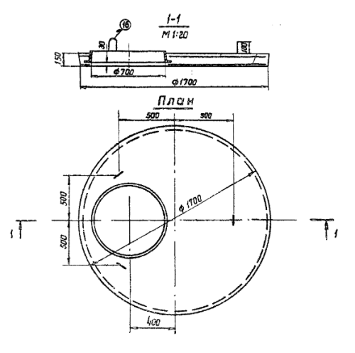 Плита перекрытия ПП15.15-2