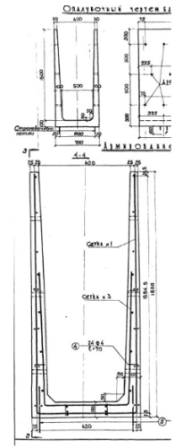 Лоток междупутный МПЛ-1,5